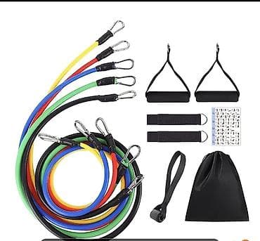 Məhsul: Rezin trenajor lentləri dəsti – çoxfunksiyalı güc və fitnes