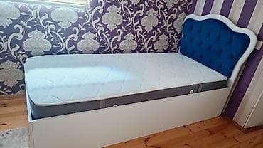 carpayi satiram: İşlənmiş, Təknəfərlik çarpayı, Bazasız, Matras ilə, Azərbaycan — 2