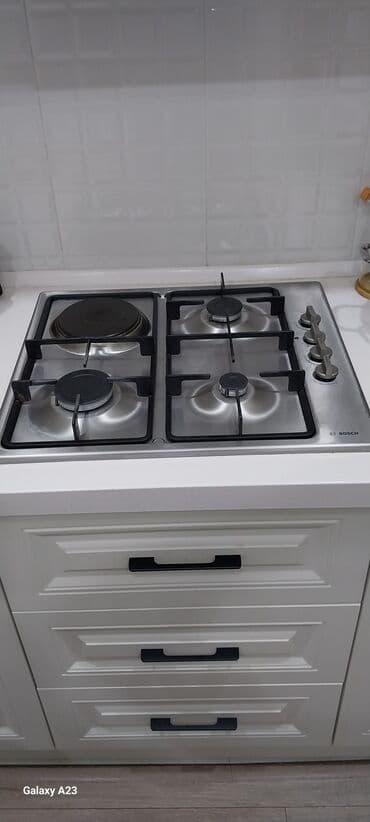 tok peci qiymetleri: Plitə Bosch, Qarışıq, Quraşdırılan, 4 gözlü — 1