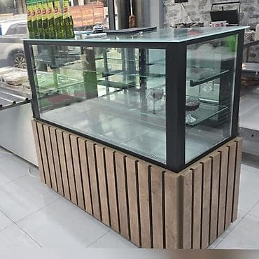 Plitələr və bişirmə panelləri: ZeynoYeni alınmış şirniyyat vitrini 950₼ satılır ölçü 1.2 Xırdalan — 1