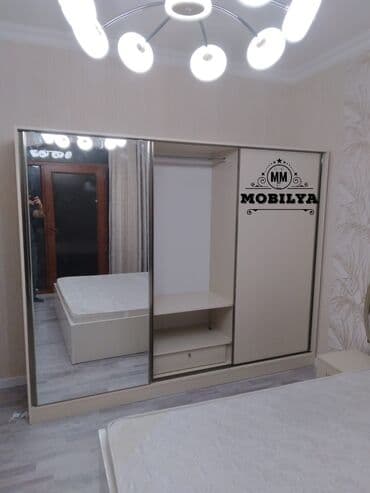 kupe şkaf: Yeni, Kupe, 3 qapılı Düz dolab, Qarderob, paltar dolabı, Azərbaycan — 1