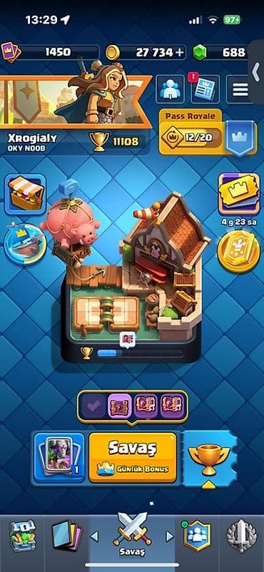 Искусство и коллекционирование: Clash Royale hesabı 11200+ kupa sahibdir 1500+ kolleksion lvl 12 — 1