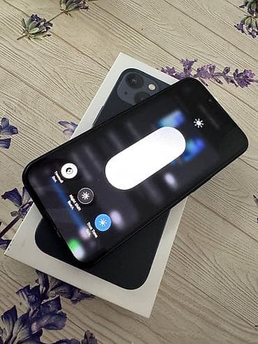 2 el iphone 13: IPhone 13, 128 GB, Midnight, Barmaq izi, Simsiz şarj, Face ID — 2