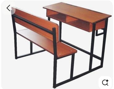 стол для ученика: Qonaq masası, Yeni, Açılmayan, Laminat, Dördbucaq masa — 5