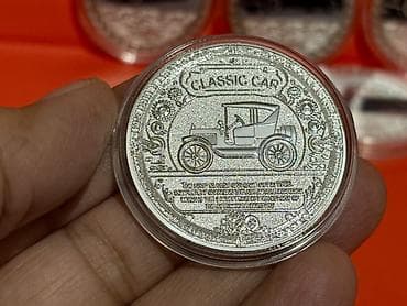 Məhsul: “Classic Car” kolleksiya xatirə sikkələri (5 ədəd dəst) — 10