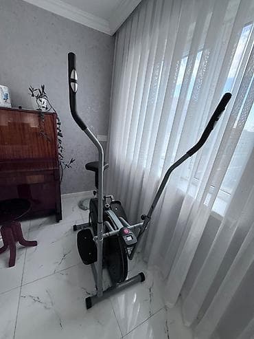 mini velo: Elliptik velosiped-trenajor (oturacaqlı) - 2‑i 1-də dizayn: ayaq — 3