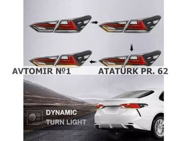 stop fara: Toyota camry 2018 arxa stop faralar 🚙🚒 ünvana və bölgələrə ödənişli — 1