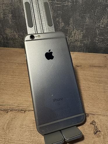 irşad iphone 15: IPhone 6s, 32 GB, Space Gray, Barmaq izi — 1