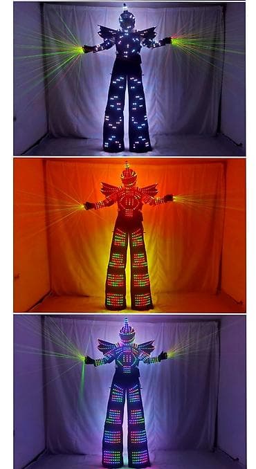 foto ramka: LED Robot Kostyum – şou və tədbirlər üçün - Tam bədən kostyumu — 1