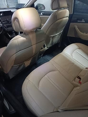 азербайджан авто: Hyundai Sonata sedan - Kuzov: qara rəng, aerodinamik xətlər, xrom ön — 4