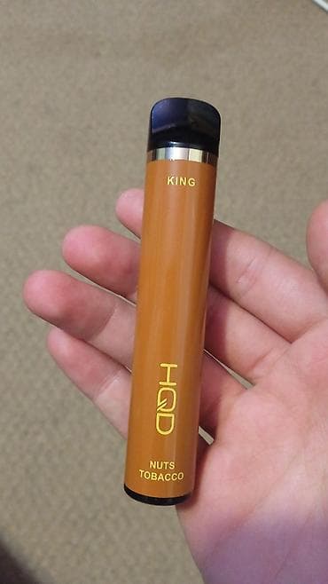 HQD King birdəfəlik elektron siqaret – Nuts Tobacco dadı - teze — 1