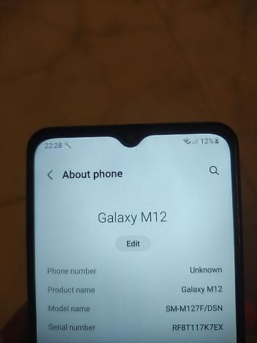 samsung galaxy tab a7 lite: Samsung Galaxy M12, 32 GB, rəng - Mavi, İki sim kartlı — 4