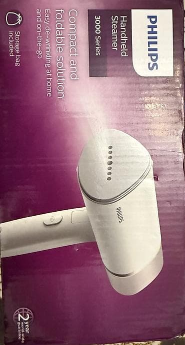 Philips Handheld Steamer 3000 Series — kompakt və qatlanan dizaynlı
