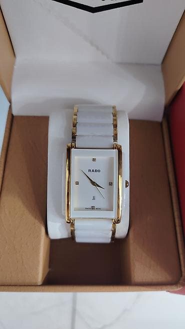 saat rado: RADO saat – Swiss Made - Korpus: düzbucaqlı forma, keramika ön — 9