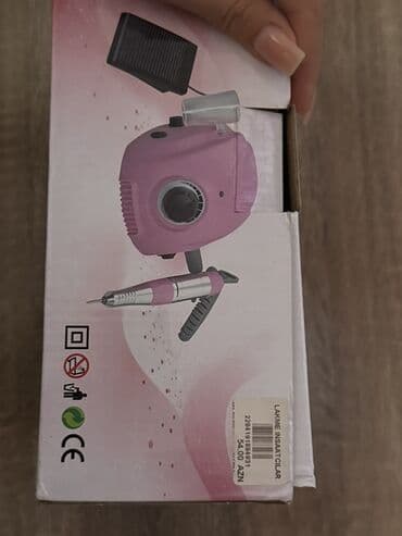 Manikür avadanlığı seti 1) Dırnaq frez/kəsici aparat - Rəng: çəhrayı lalafo.az -da Manikür avadanlığı seti 1) Dırnaq frez/kəsici aparat - Rəng: çəhrayı