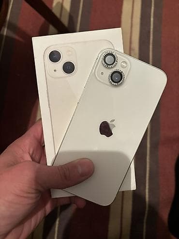 IPhone 13, 128 GB, Ağ, Face ID