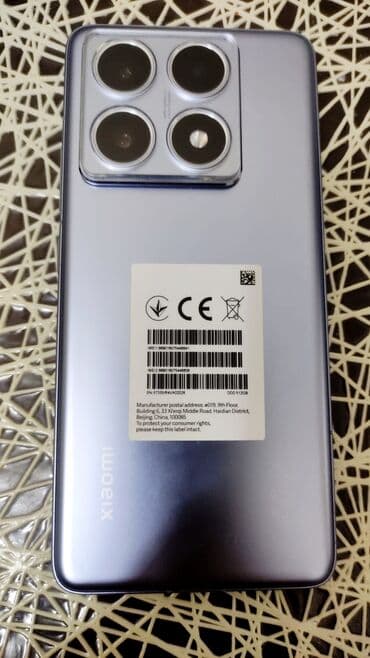 XİAOMİ 14T PRO 512. 12RAM Telefon yenidən seçimlir Model: Leica