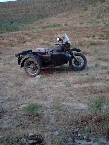 Nəqliyyat: Köhnə sovet tipli yan qoşqulu motosiklet - Yan qoşqu (kalyaska) ilə — 7