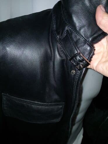 kişi dəri godəkcələr: Куртка из кожи турецкой подклад овчина натуральная. на рост 178 — 3