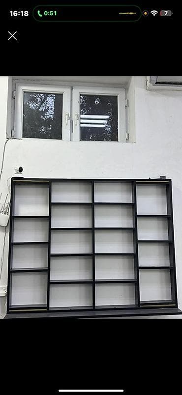 salon pastavkasi: Peşəkar bərbər/stilist iş yeri üçün mebel dəsti - LED işıqlı böyük — 2