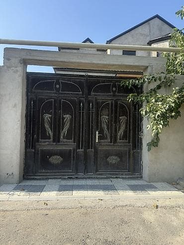 Metall darvaza – ikitərəfli, açılıb-bağlanan qapı - Material: qalın — 2