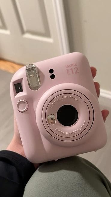 canon printer usb kabel: Fujifilm Instax mini 12 – pastel çəhrayı rəngdə ani kamera - Ani çap — 1