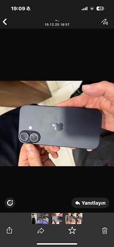 Видеоигры и приставки: IPhone 16, 128 ГБ, Черный, Отпечаток пальца, Face ID — 3