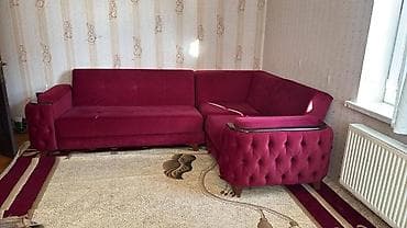 Ev üçün mebel: Divan, İşlənmiş, Açılan, Bazalı — 1