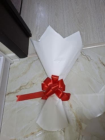 Саженцы деревьев: Qırmızı güllər buketi – elegant hədiyyə - Tərkib: çoxsaylı qırmızı — 3