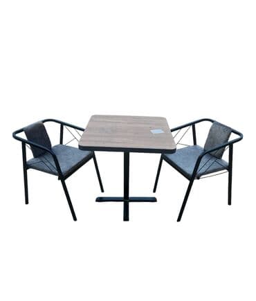 стол для балкона: Для гостиной, Новый, Нераскладной, Квадратный стол, 4 стула — 9