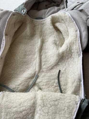 qış üçün yun uşaq kombinezonları: Kombinezon, Uniseks, 9 - 12 ay — 2