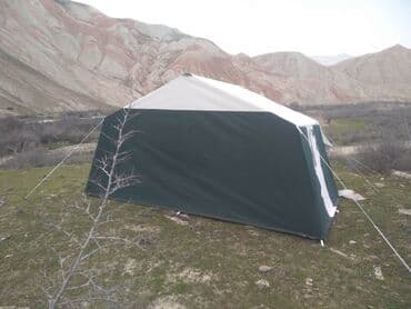 cadir kirayesi: Böyük ölçülü düşərgə çadırı - Forma: düz divarlı, yüksək tavanlı — 3