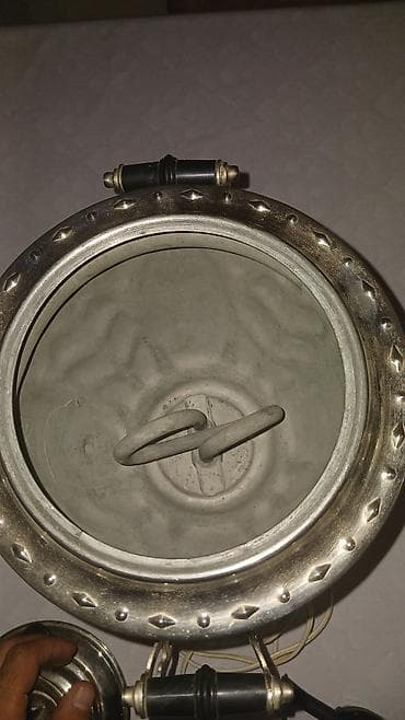 iphone 13 barter: Elektrik samovar - Korpusu: klassik naxışlı, cilalanmış metal gövdə — 3