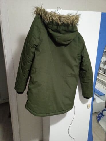 детские комбинезоны с ушками: Uşaq üçün qış parkası – Y.F.K. brendi - Rəng: zeytun-yaşıl - Ölçü — 2