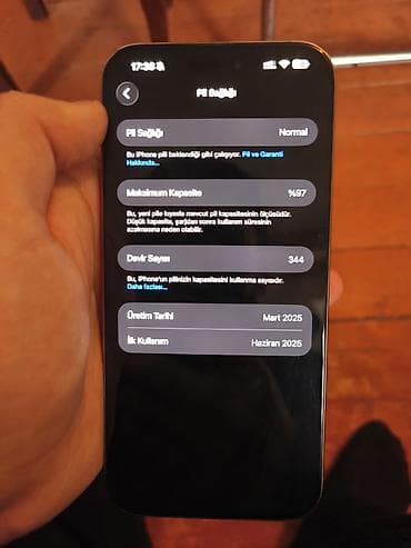 iphone 6 telefonunu al: IPhone 16 Pro Max, 256 GB, Qızılı — 7