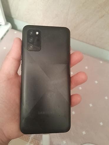 şarj: Samsung Galaxy A02 S, rəng - Qara, İki sim kartlı — 2