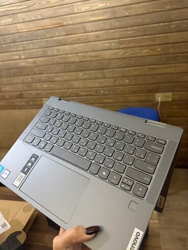 klaviatura notebook: Lenovo noutbuk - Marka/model: Lenovo (gümüşü korpus) - Ekran: 14" — 4