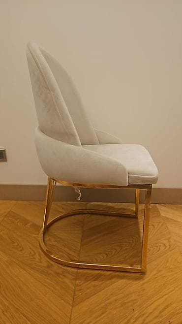 ofis stul: Qonaq otağı üçün, Qatlanmayan, rəng - Boz Stul — 4