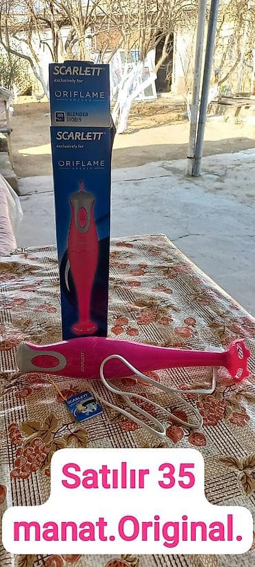 Məhsul 1: Scarlett Oriflame üçün eksklüziv əl blenderi - Model