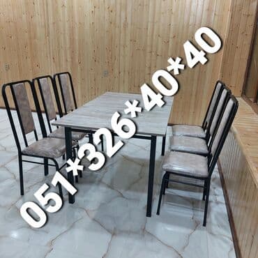 metbex stol: Dördbucaq masa, Mətbəx üçün, Qonaq otağı üçün, Dəhliz üçün, 4 nəfər, Açılan, Azərbaycan, Zəmanətli — 22