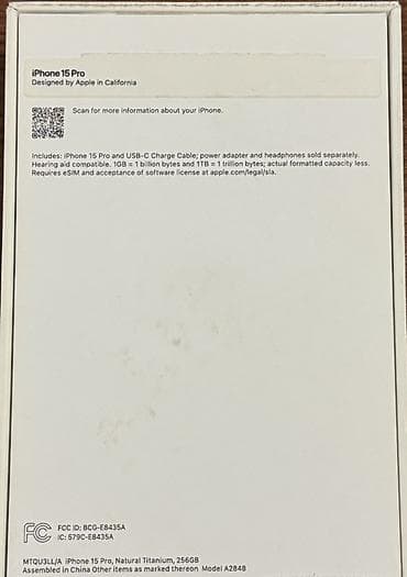 htc bir m7 almaq: IPhone 15 Pro, 256 GB, Natural Titanium, Zəmanət, Barmaq izi, Simsiz şarj — 4