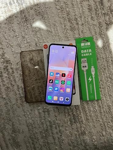 Redmi 12, 128 GB, rəng - Boz, Barmaq izi, Face ID