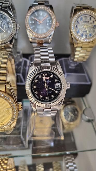 Наручные часы: Məhsul: Kvars mexanizmli dəbli saatlar (klassik “Datejust” üslubunda) — 2