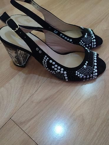Женская обувь: Qadın ayaqqabısı – Paoletti brendi - Model: açıq burunlu, slingback — 3