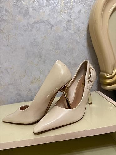 stol ustu qelyan: Ölçü: 40, rəng - Bej, İşlənmiş — 3