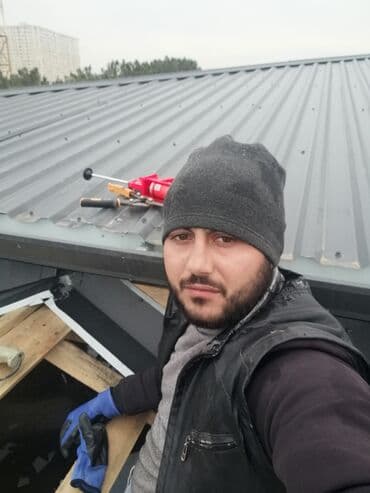 Plitə işləri: Müasi̇r hər növ . Dam örtukləri̇ni̇n vurulmasi̇. Yi̇ği̇lmasi̇ — 4