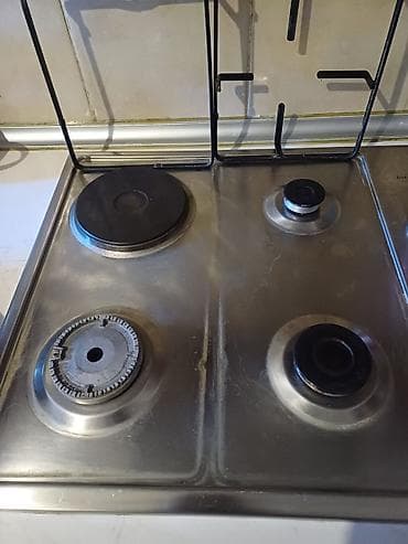 plitə: Qarışıq sobası Stolüstü, 4 gözlü, İşlənmiş — 1