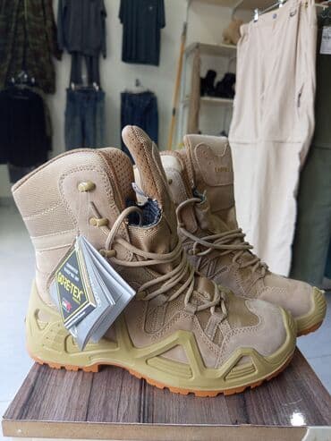 Məhsul: Lowa hərbi/taktiki yürüş çəkmələri - Rəng: qumlu-bej -