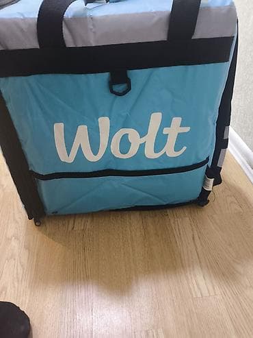 Wolt çatdırılma üçün izotermik çanta (Wolt Partner) - Rəng: açıq