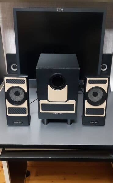 Dinamiklər və kolonkalar: İşlənmiş Creative Kolonka, Növ - Sabvufer, rəng - Qara — 3